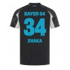 Bayer Leverkusen Granit Xhaka #34 3rd Trikot 2024-25 Kurzarm